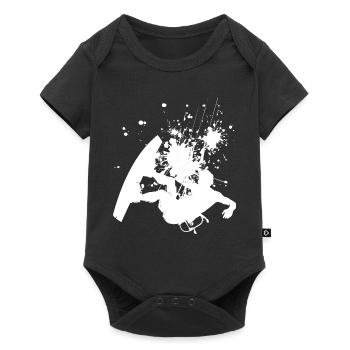 Kitesurfer Femmes Kitesurf Kitesurf Kitesurf Kitesurf - Body à manches courtes Premium Bébé - noir - Devant
