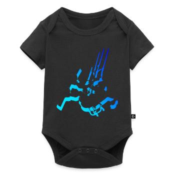 Women's Kitesurf Kitesurfing Men's Kitesurfing - Baby Premium short-sleeve bodysuit - black - Front