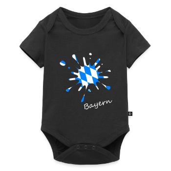 Bayern Bavaria - Baby Premium Kurzarmbody - Schwarz - Vorne