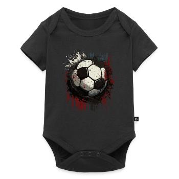 Football - Body à manches courtes Premium Bébé - noir - Devant