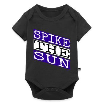 sunny days birthday present beach volleyball gear - Baby Premium short-sleeve bodysuit - black - Front