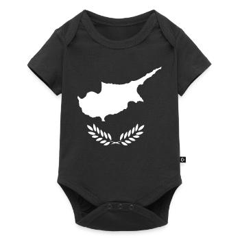 Cyprus Style Design T-Shirt - Baby Premium short-sleeve bodysuit - black - Front