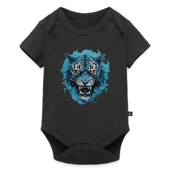 Tigre - Body à manches courtes Premium Bébé - noir - Devant