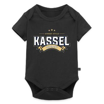 Kassel - Body à manches courtes Premium Bébé - noir - Devant