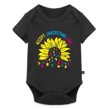 Autism Awareness - Baby Premium short-sleeve bodysuit - black - Front