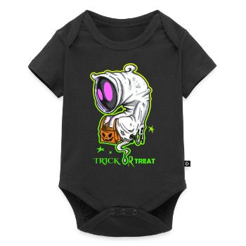 Ghost Halloween - Baby Premium short-sleeve bodysuit - black - Front