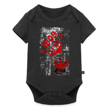 Tyrol - Baby Premium short-sleeve bodysuit - black - Front