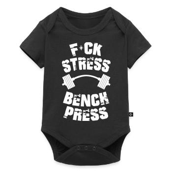 Remise en forme - Body à manches courtes Premium Bébé - noir - Devant