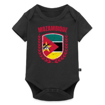 Mozambique - Baby Premium short-sleeve bodysuit - black - Front