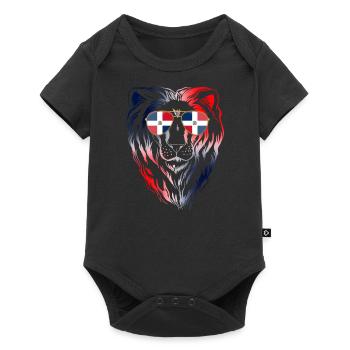 Dominican Republic - Baby Premium short-sleeve bodysuit - black - Front