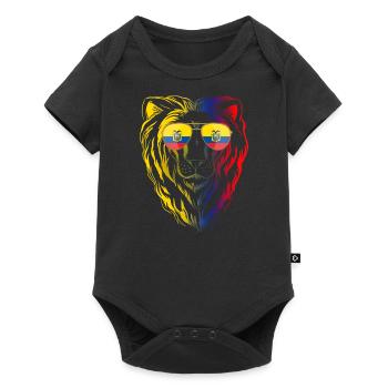 Équateur - Body à manches courtes Premium Bébé - noir - Devant