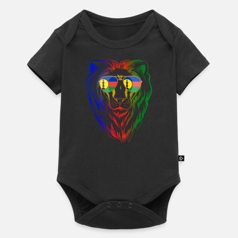 Nouvelle-Calédonie - Body à manches courtes Premium Bébé - noir