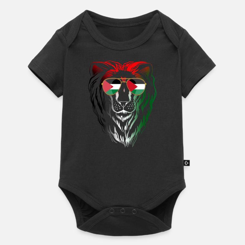 Palestine - Body à manches courtes Premium Bébé - noir