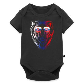 Slovakia - Baby Premium short-sleeve bodysuit - black - Front