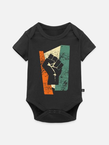 Faust - Baby Premium Kurzarmbody - Schwarz