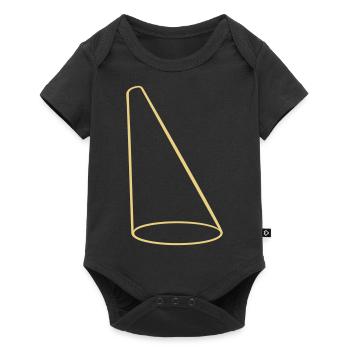 Spotlight Light Cone Scénographie - Body à manches courtes Premium Bébé - noir - Devant