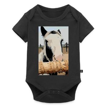 Sweet Tinker Pony - Baby Premium Kurzarmbody - Schwarz - Vorne