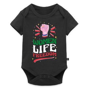 Women Life Freedom - Cute Iranian Women - Baby Premium short-sleeve bodysuit - black - Front