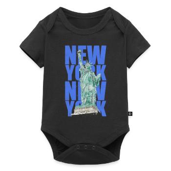 Liberty Statue New York - Baby Premium short-sleeve bodysuit - black - Front