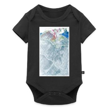 Mermaids - Baby Premium short-sleeve bodysuit - black - Front