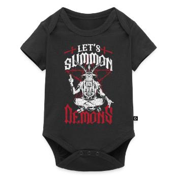 Occult - Baby Premium short-sleeve bodysuit - black - Front