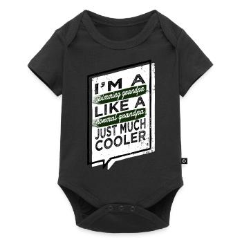 Happy Swim Team Tshirts Gift Idea - Baby Premium short-sleeve bodysuit - black - Front