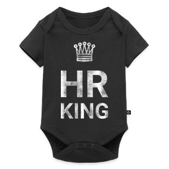 HR King - Baby Premium short-sleeve bodysuit - black - Front