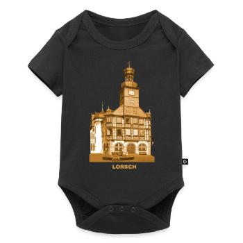 Lorsch Town Hall Kloster Bergstraße Hessen - Baby Premium short-sleeve bodysuit - black - Front