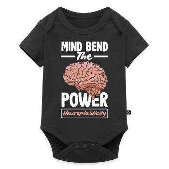 Unlock Your Brain's Potential Neuroplasticity - Baby Premium Kurzarmbody - Schwarz - Vorne
