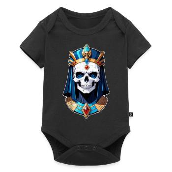 Pharaoh- Mummy - Egypt - Baby Premium short-sleeve bodysuit - black - Front
