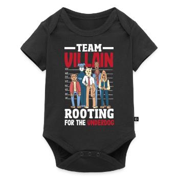 Fascination with the Villainous - Why Root for - Baby Premium Kurzarmbody - Schwarz - Vorne