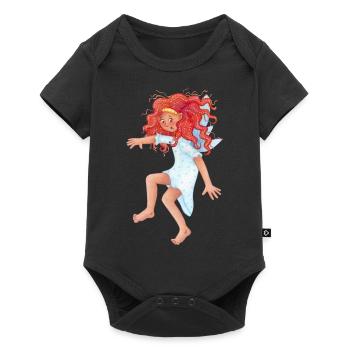 Sort elfique - Body à manches courtes Premium Bébé - noir - Devant