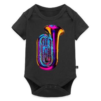 Tuba - Body à manches courtes Premium Bébé - noir - Devant