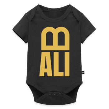 Bali Hoodie - Baby Premium short-sleeve bodysuit - black - Front