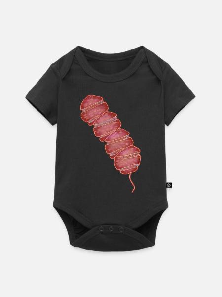 Margalefodinium polykricoides - Baby Premium Kurzarmbody - Schwarz