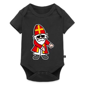 Sinterklaas Saint Nicolais Floss Dance Flossing - Baby Premium short-sleeve bodysuit - black - Front