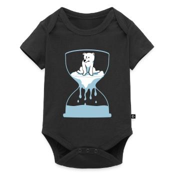 Polar bear - Baby Premium short-sleeve bodysuit - black - Front