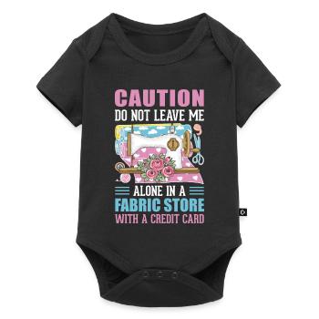 Couture - Body à manches courtes Premium Bébé - noir - Devant