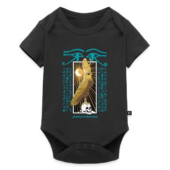 Horus God of ancient Egypt - Baby Premium short-sleeve bodysuit - black - Front
