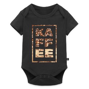 Coffee Beans Caffeine Coffee Saying Coffee Lovers - Baby Premium short-sleeve bodysuit - black - Front