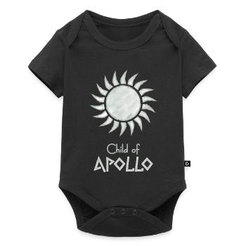 Child of Apollo – Percy Jackson inspired design - Baby Premium short-sleeve bodysuit - black - Front