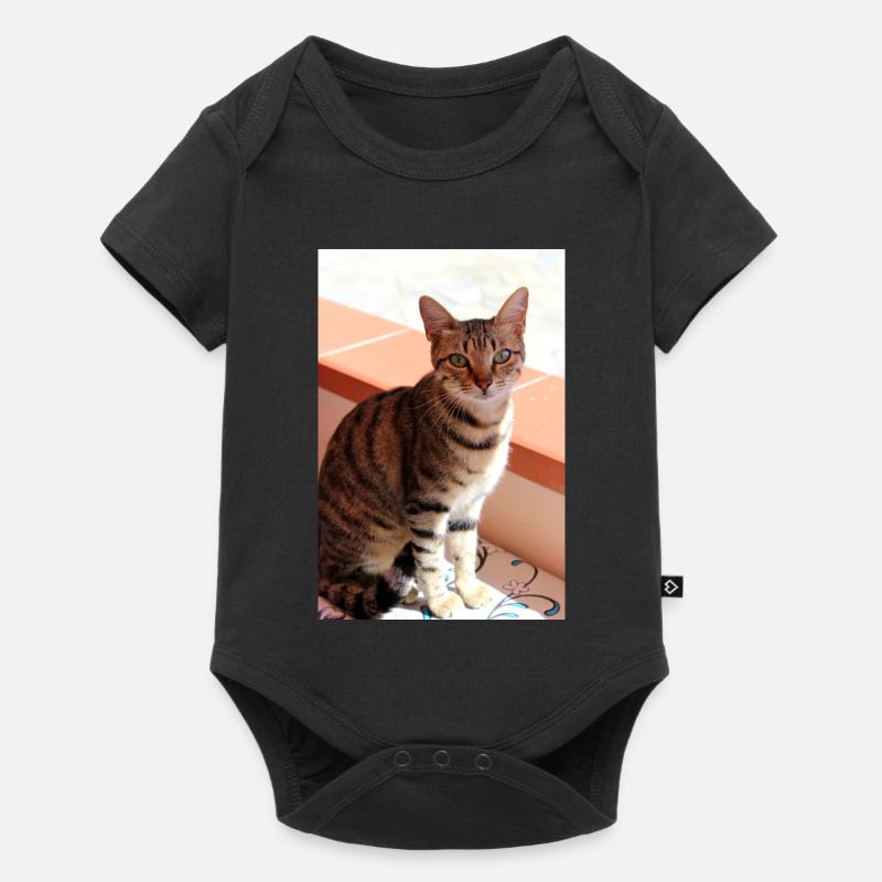 Chaton Chaton - Body à manches courtes Premium Bébé - noir