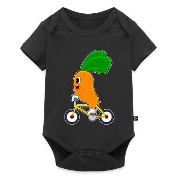 Carotte Vélo - Body à manches courtes Premium Bébé - noir - Devant