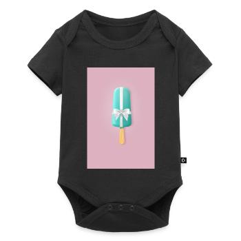 Popsicle Birthday Gift - Baby Premium short-sleeve bodysuit - black - Front