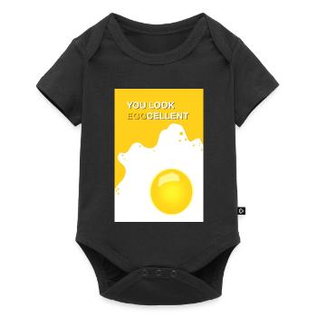 Vous avez l’air d’un œuf - Body à manches courtes Premium Bébé - noir - Devant