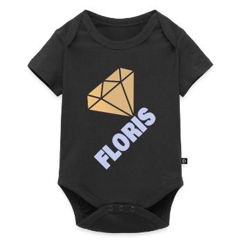 Cadeau pour Floris - Body à manches courtes Premium Bébé - noir - Devant