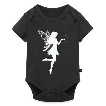 Fairy Elf - Baby Premium short-sleeve bodysuit - black - Front
