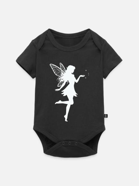 Fee Elfe  - Baby Premium Kurzarmbody - Schwarz