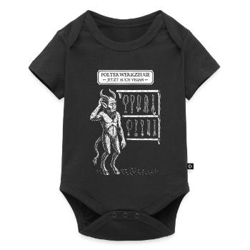 Torture tools now also Vegan Demon - Baby Premium short-sleeve bodysuit - black - Front