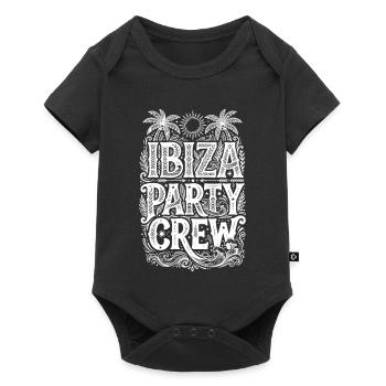 Ibiza Party Crew - Baby Premium short-sleeve bodysuit - black - Front